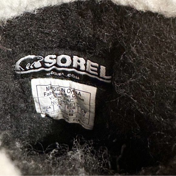 Sorel Toddler Girls Yoot PAC Waterproof Snow Boots Pjnk Gray sz 6 - Picture 7 of 7